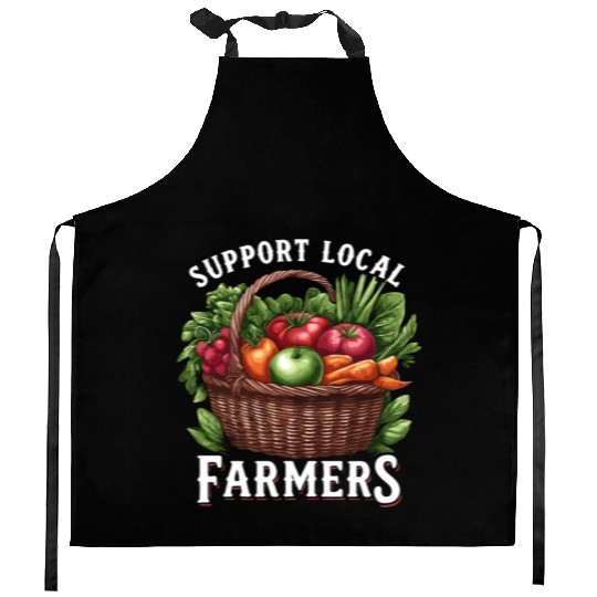 Farmers Market Farmer Agriculture Farming Food Kitchen Aprons