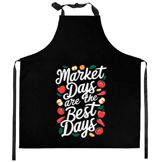 Farmers Market Farmer Agriculture Farming Food Kitchen Aprons