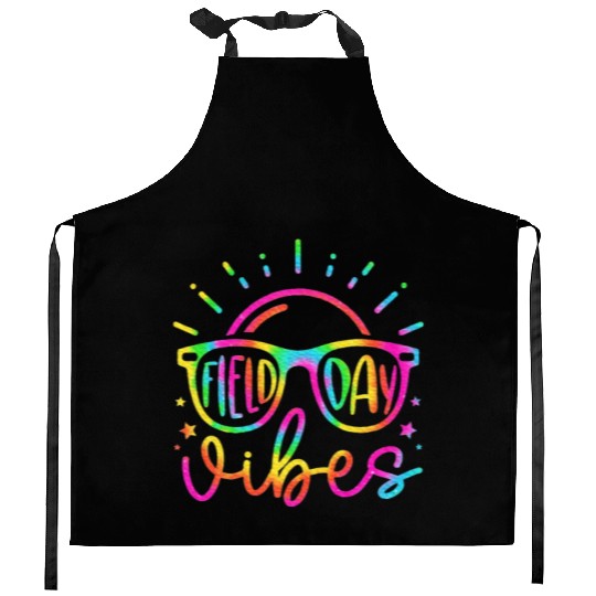 Field Day Vibes Teacher Kids Field Day 2024 Kitchen Aprons