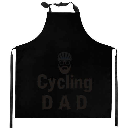 Cycling Dad Bicycle Kitchen Aprons