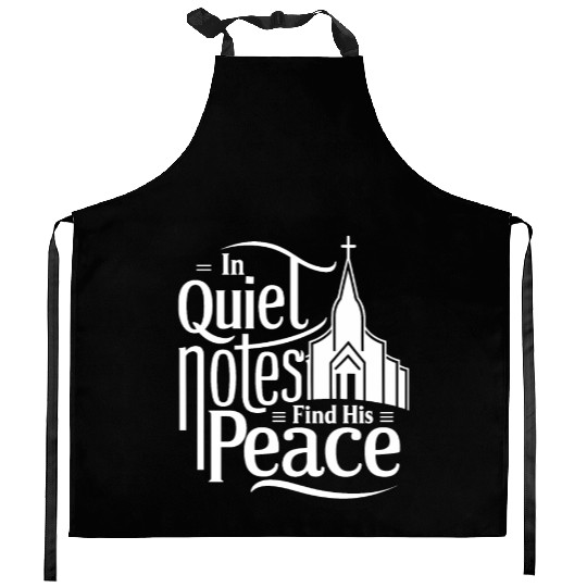 Prayer Songs Jesus Christ Religious Music Praise Kitchen Aprons