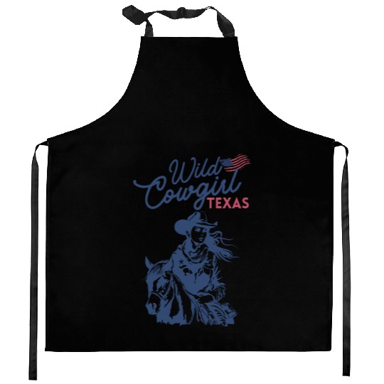 Wild Cowgirl Kitchen Aprons