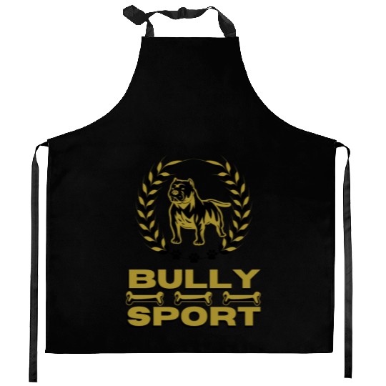 Bully Sport - Pitbull - cool design for Sport Kitchen Aprons