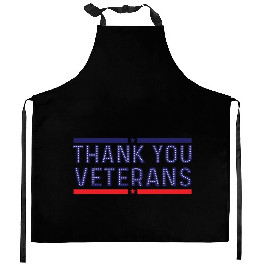 THANK YOU VETERANS Kitchen Aprons