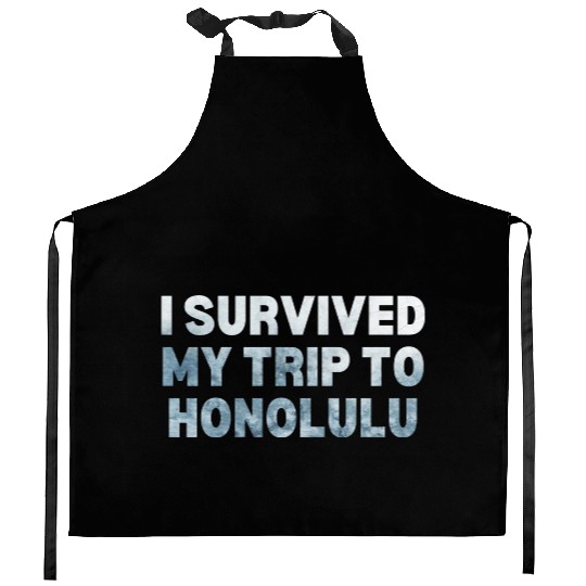 My Trip Traveler Vacation Honolulu Kitchen Aprons
