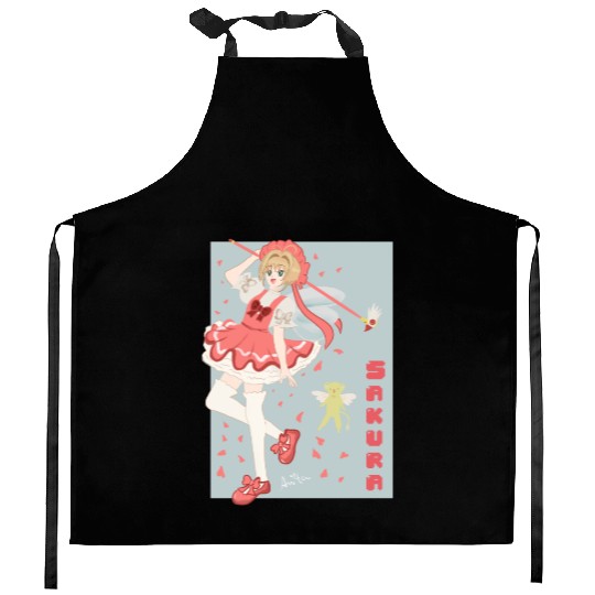 Sakura Card Captor Kitchen Aprons