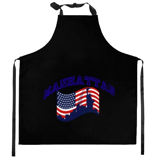 Manhattan usa Kitchen Aprons