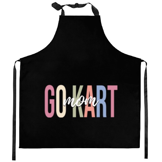Racing Female Go Kart Racer Go Karting Kitchen Aprons