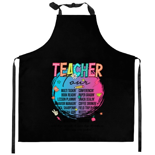 Teacher Tour Kitchen Aprons
