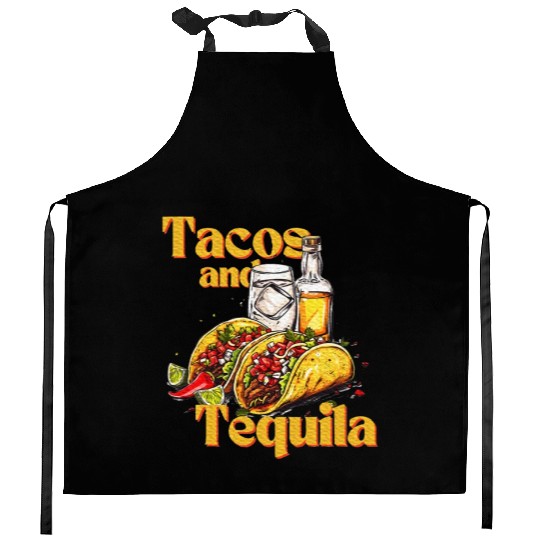 Tacos and Tequila Bride Squad My Final Fiesta Kitchen Aprons