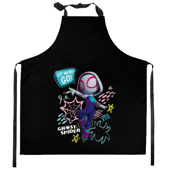 Marvel Spidey And His Amazing Friends Ghost Spider Kitchen Aprons