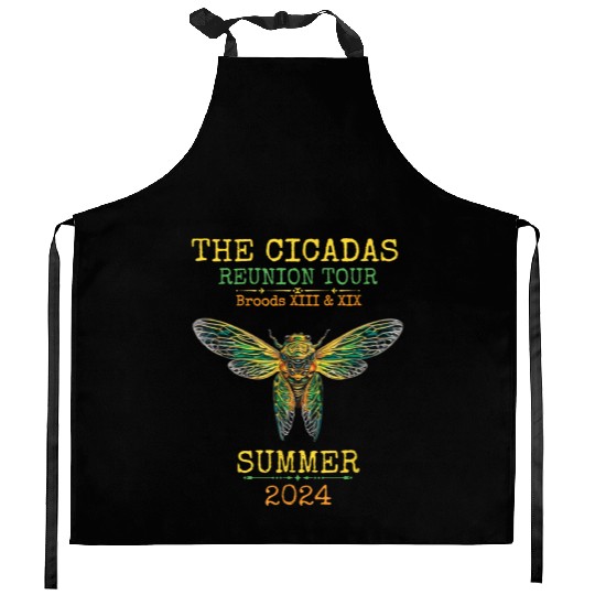 Great-Cicada-2024-Invasion- Kitchen Aprons