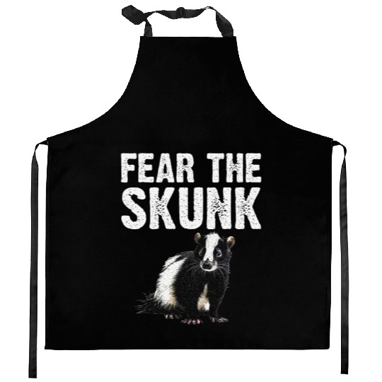 Best Skunk Design Zookeeper Skunk Lover Kitchen Aprons