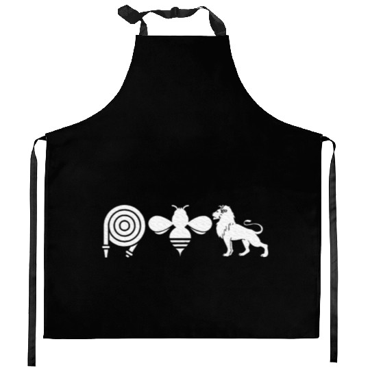 Hose Bee Lion Kitchen Aprons