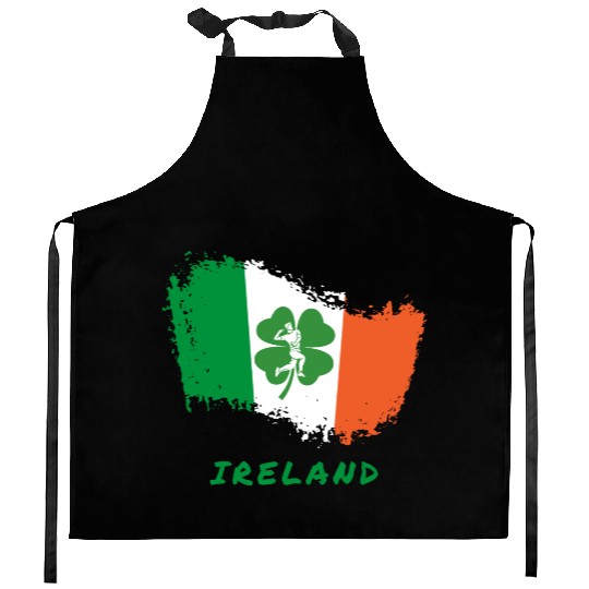Ireland Cricket Kitchen Aprons