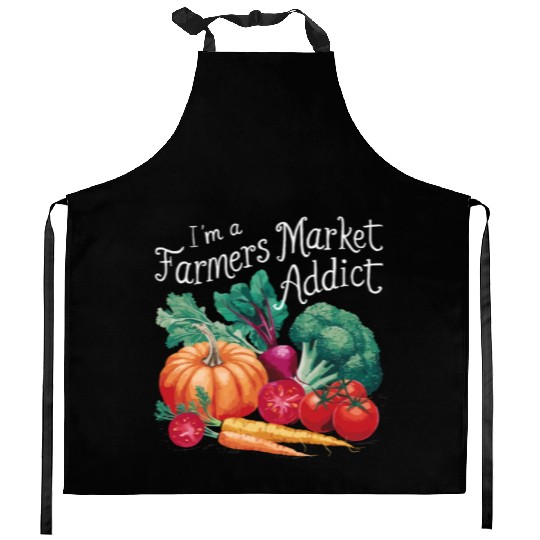 Farmers Market Farmer Agriculture Farming Food Kitchen Aprons