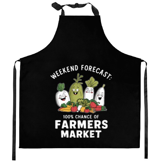 Farmers Market Farmer Agriculture Farming Food Kitchen Aprons