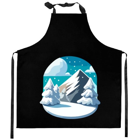 Winter Wonderland Kitchen Aprons