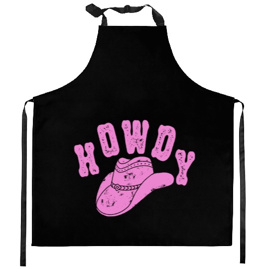 Western Country Texas Cowboy Hat Kitchen Aprons