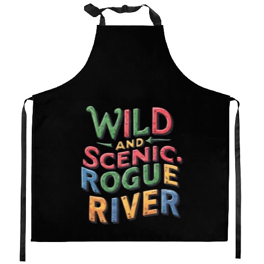 Wild and Scenic: Rogue River Kitchen Aprons
