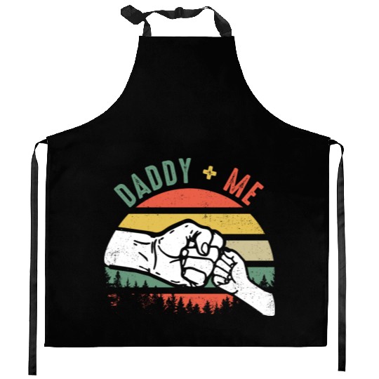 Love Daddy and Me Kitchen Aprons