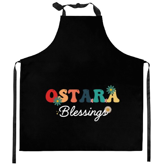Easter Ostara Eostre - Pagan Witchcraft Spring Kitchen Aprons