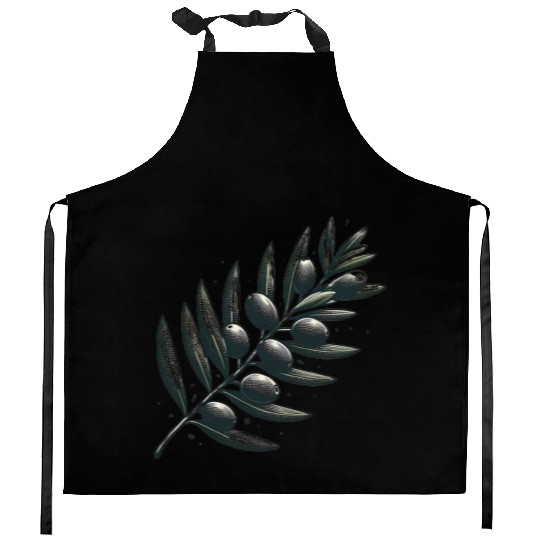olive branch Kitchen Aprons