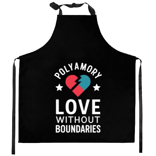 Polyamorous community Polyamorous Parenting Loving Kitchen Aprons