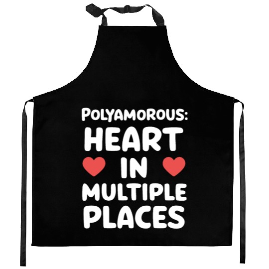 Polyamorous community Polyamorous Parenting Loving Kitchen Aprons