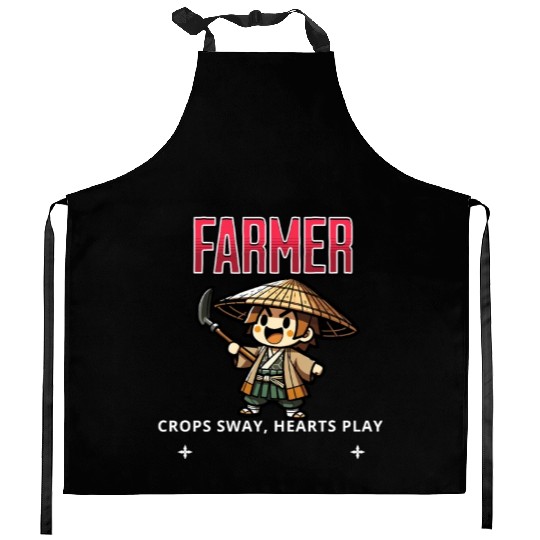 Joyful Farmer Charm Kitchen Aprons
