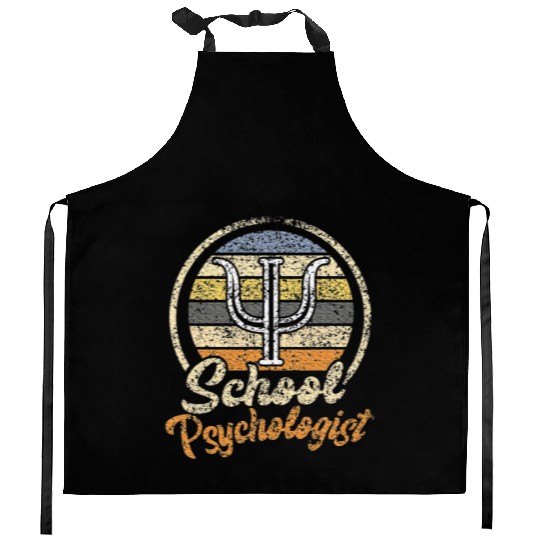 School Psychologist Teacher Psychology School Kitchen Aprons