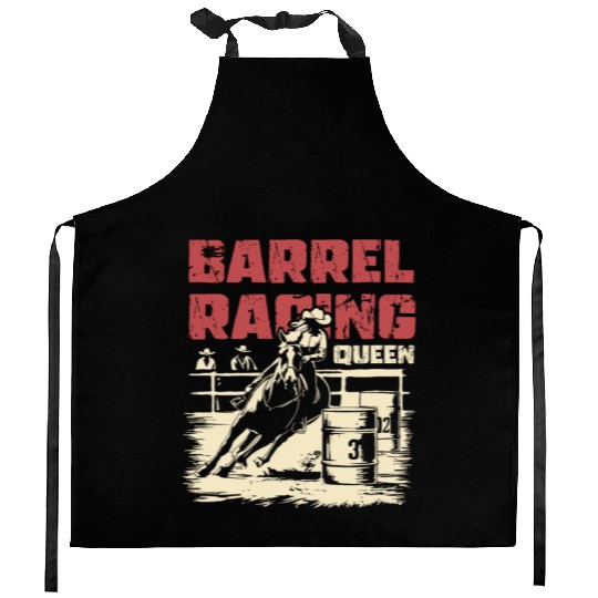 Barrel Racing Gifts Kitchen Aprons