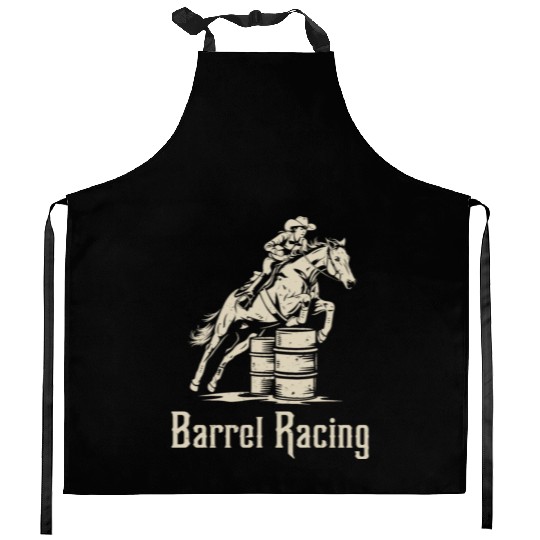 Barrel Racing Gifts Kitchen Aprons