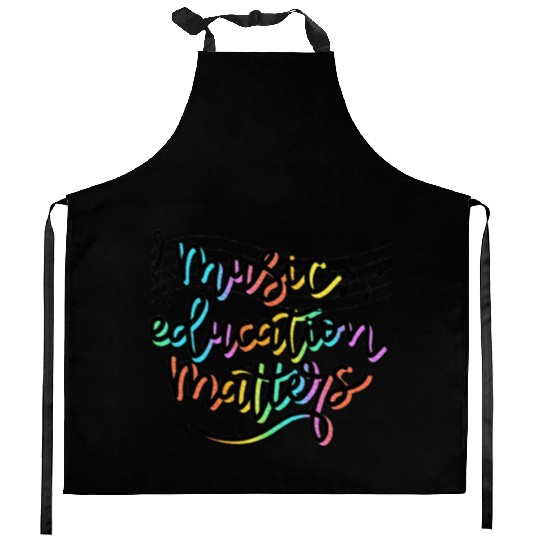 Music Education Matters Music Teacher Appreciation Kitchen Aprons