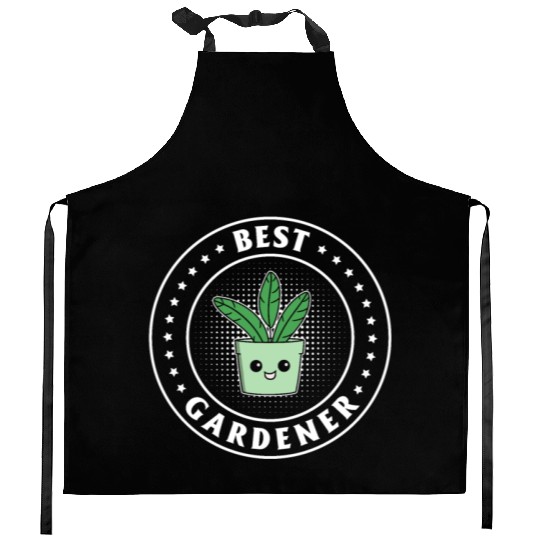 Gardening Funny Garden Plant - Best Gardener Kitchen Aprons