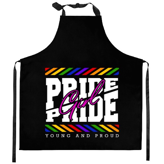 Love Is Love Pride Colors Of Rainbow Equality fun Kitchen Aprons