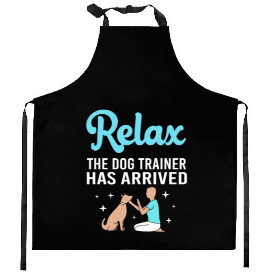 Dog Humor Pet Training Funny Dog Trainer Kitchen Aprons