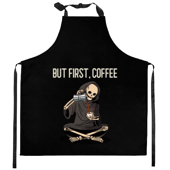 But First, Coffee Kitchen Aprons