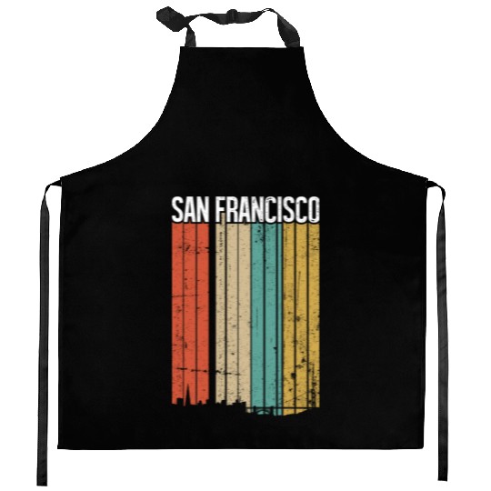 San Francisco Vintage Kitchen Aprons