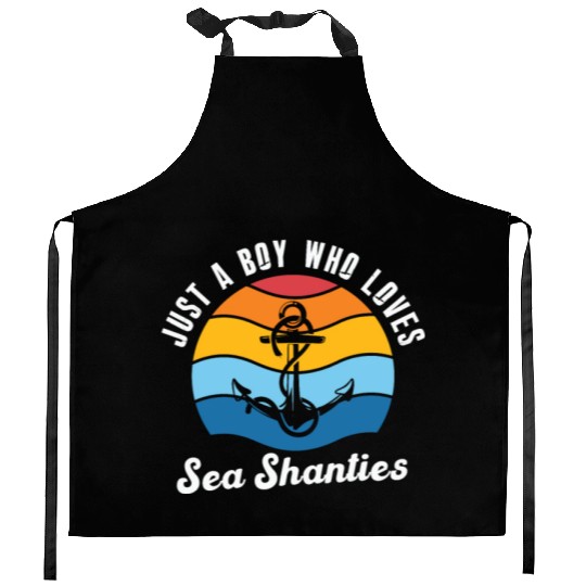 Sailor Meme Pirate Ship Ocean Sailing Kitchen Aprons