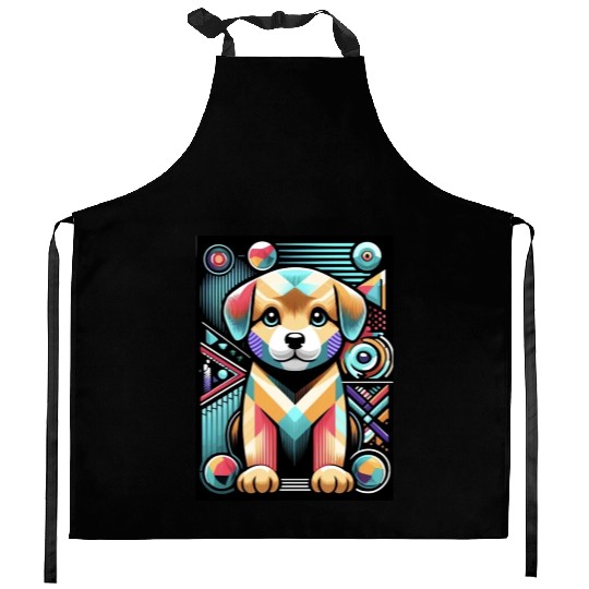 Space Puppy Kitchen Aprons