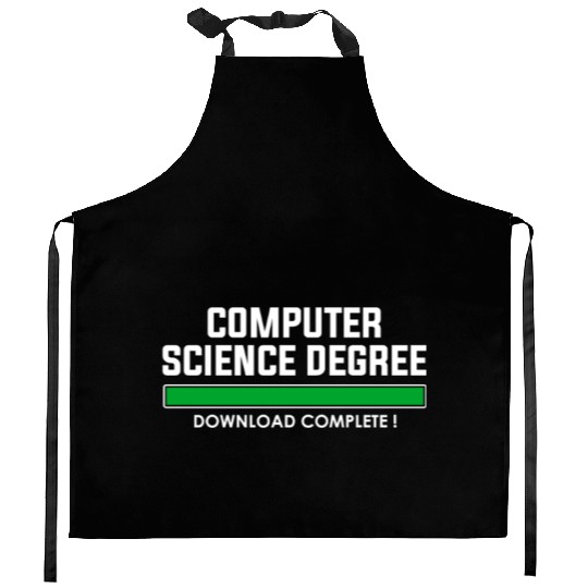 computer science degree Kitchen Aprons
