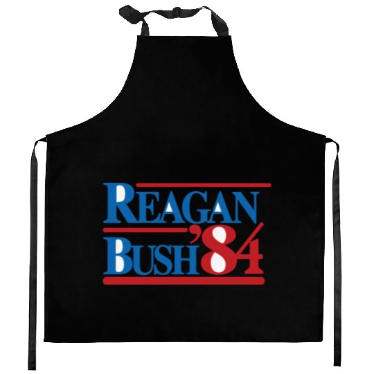 REAGAN BUSH 84 Classic Kitchen Aprons