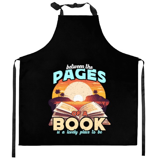Literature Teacher Between The Pages Of Instructor Kitchen Aprons