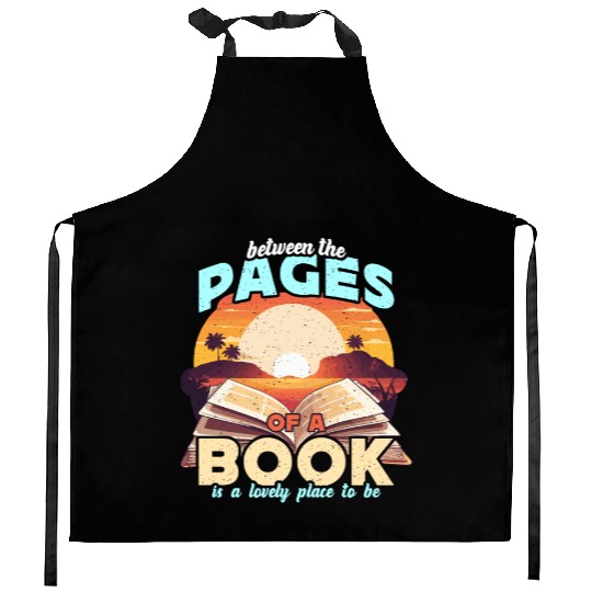 Literature Teacher Between The Pages Of Instructor Kitchen Aprons