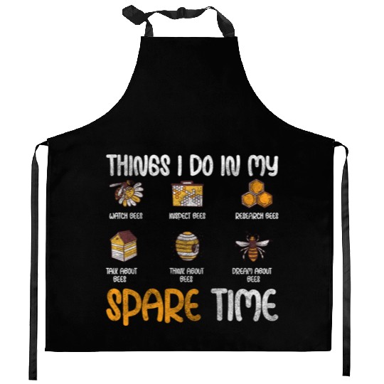 Honey Bee Bees Useful Summer Kitchen Aprons