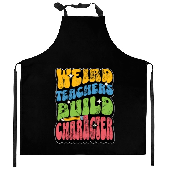 Literature Teacher Weird Teachers Build Instructor Kitchen Aprons