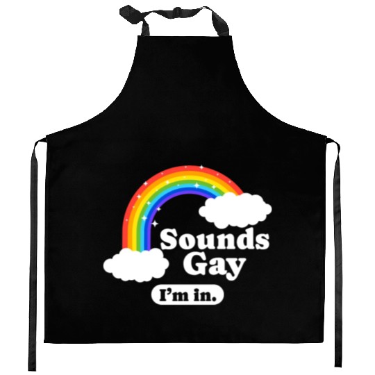 Gender Lesbians, Gays, Trans, Queer Outfit Rainbow Kitchen Aprons