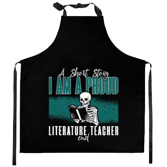 Literature Teacher A Short Story I Am A Librarian Kitchen Aprons
