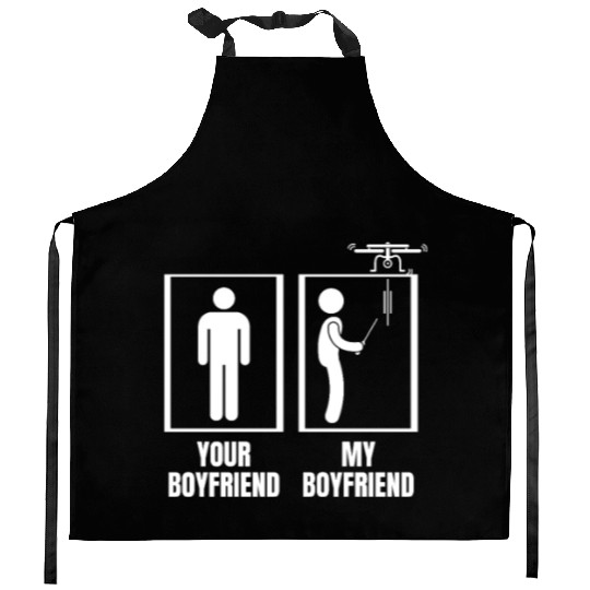 Your Boyfriend My Boyfriend Funny Girlfriend Kitchen Aprons